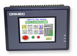 ORMEC HMI touch screen