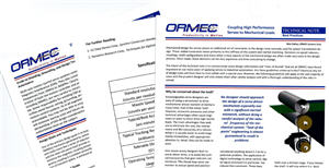 ORMEC best practices and technical notes for servo motion control
